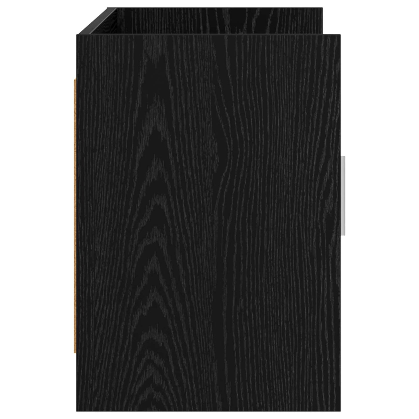 TV Cabinet 102 x 33 x 47 cm Black Oak Engineered Wood