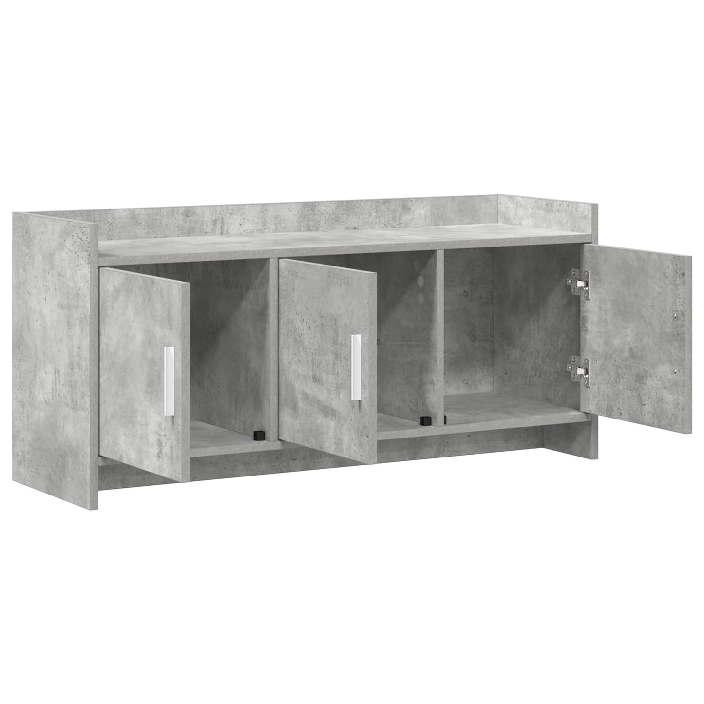 TV Cabinet 102 x 33 x 47 cm Concrete Grey Engineered Wood