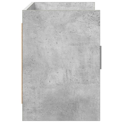 TV Cabinet 102 x 33 x 47 cm Concrete Grey Engineered Wood