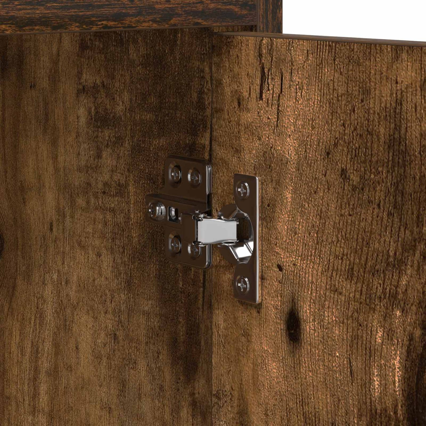 TV Cabinet 102 x 33 x 47 cm Smoked Oak Engineered Wood