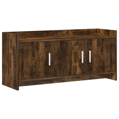 TV Cabinet 102 x 33 x 47 cm Smoked Oak Engineered Wood