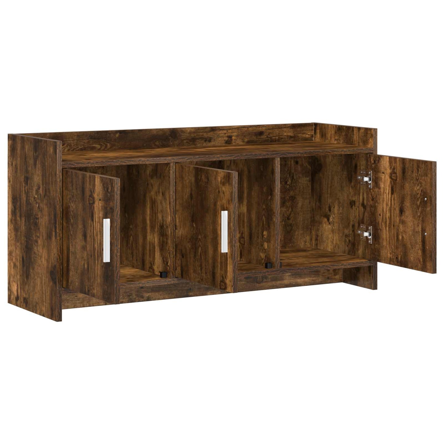 TV Cabinet 102 x 33 x 47 cm Smoked Oak Engineered Wood