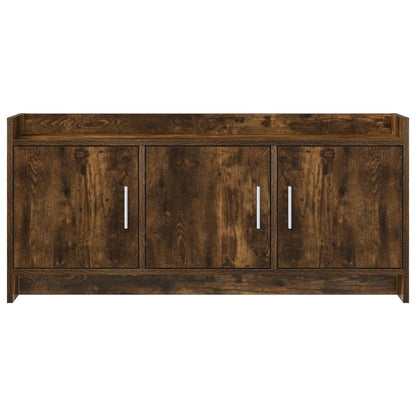 TV Cabinet 102 x 33 x 47 cm Smoked Oak Engineered Wood