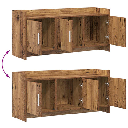 TV Cabinet 102 x 33 x 47 cm Old Wood Engineered Wood