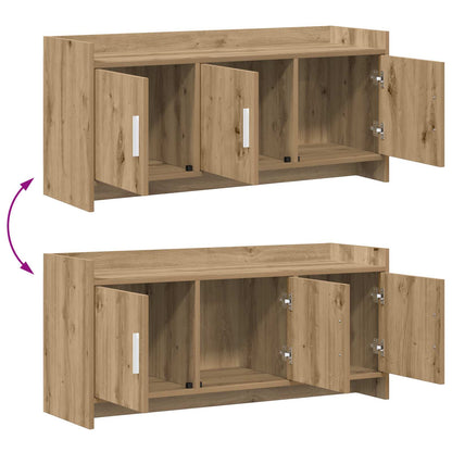 TV Cabinet 102 x 33 x 47 cm Artisan Oak Engineered Wood