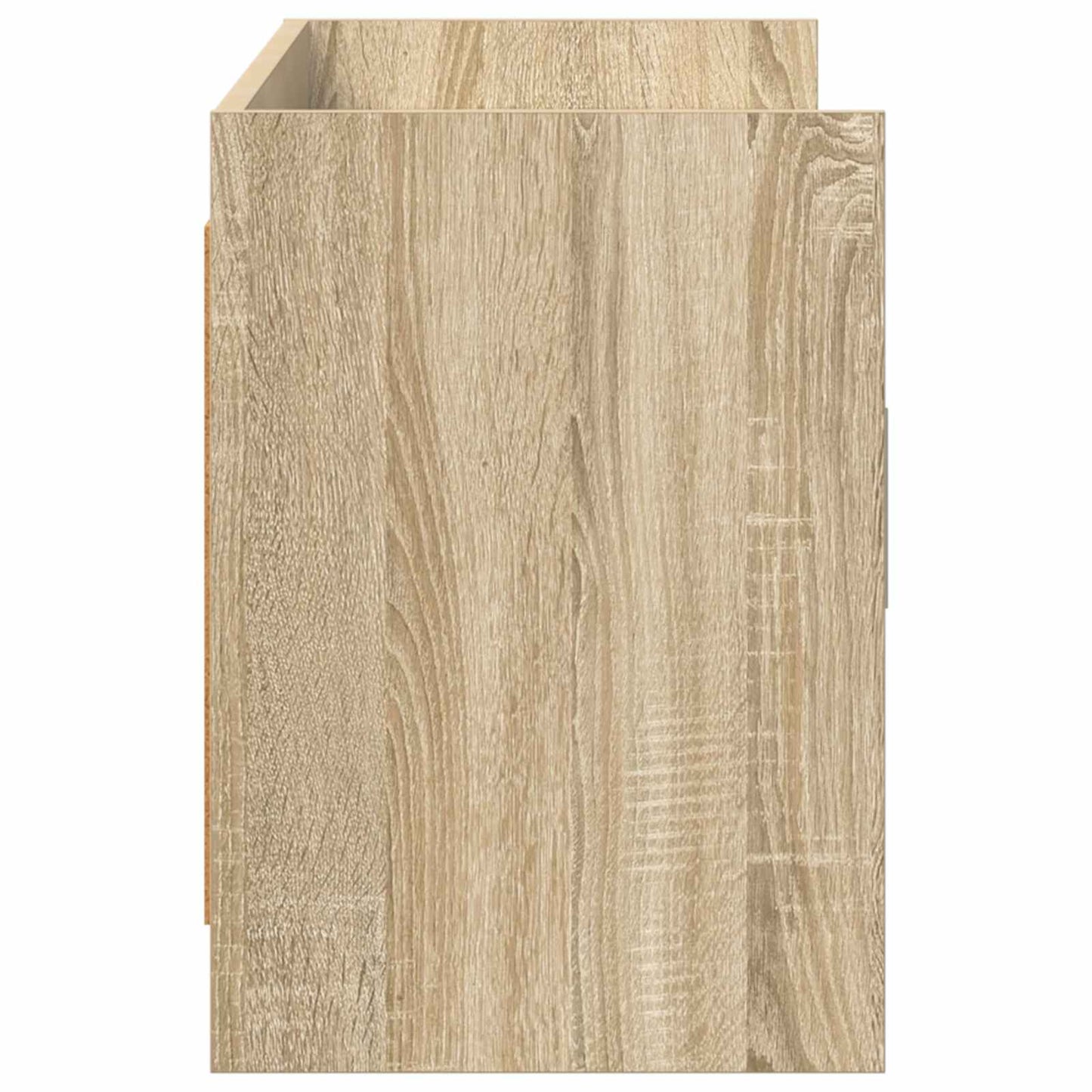 TV Cabinet 130 x 33 x 47 cm Sonoma Oak Engineered Wood