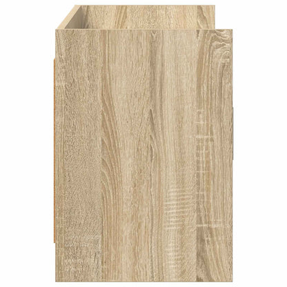 TV Cabinet 130 x 33 x 47 cm Sonoma Oak Engineered Wood
