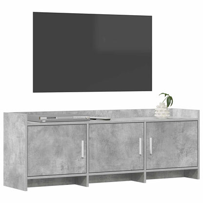 TV Cabinet 130 x 33 x 47 cm Concrete Grey Engineered Wood