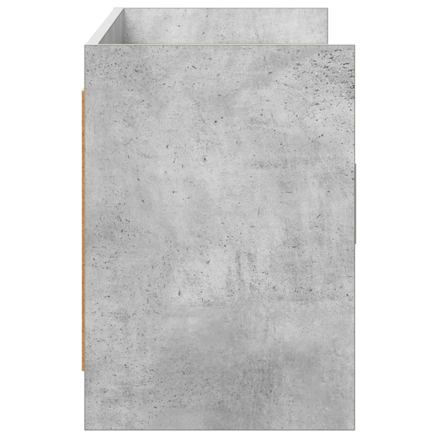 TV Cabinet 130 x 33 x 47 cm Concrete Grey Engineered Wood