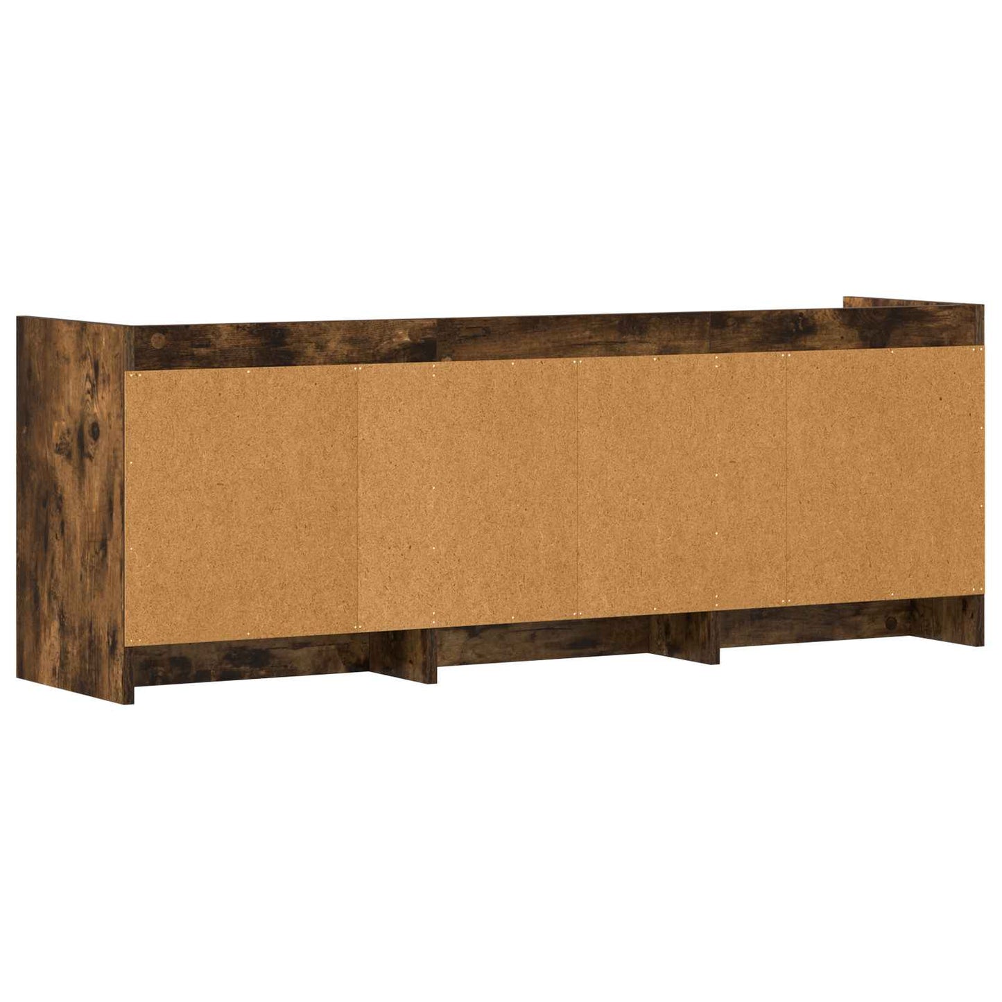 TV Cabinet 130 x 33 x 47 cm Smoked Oak Engineered Wood