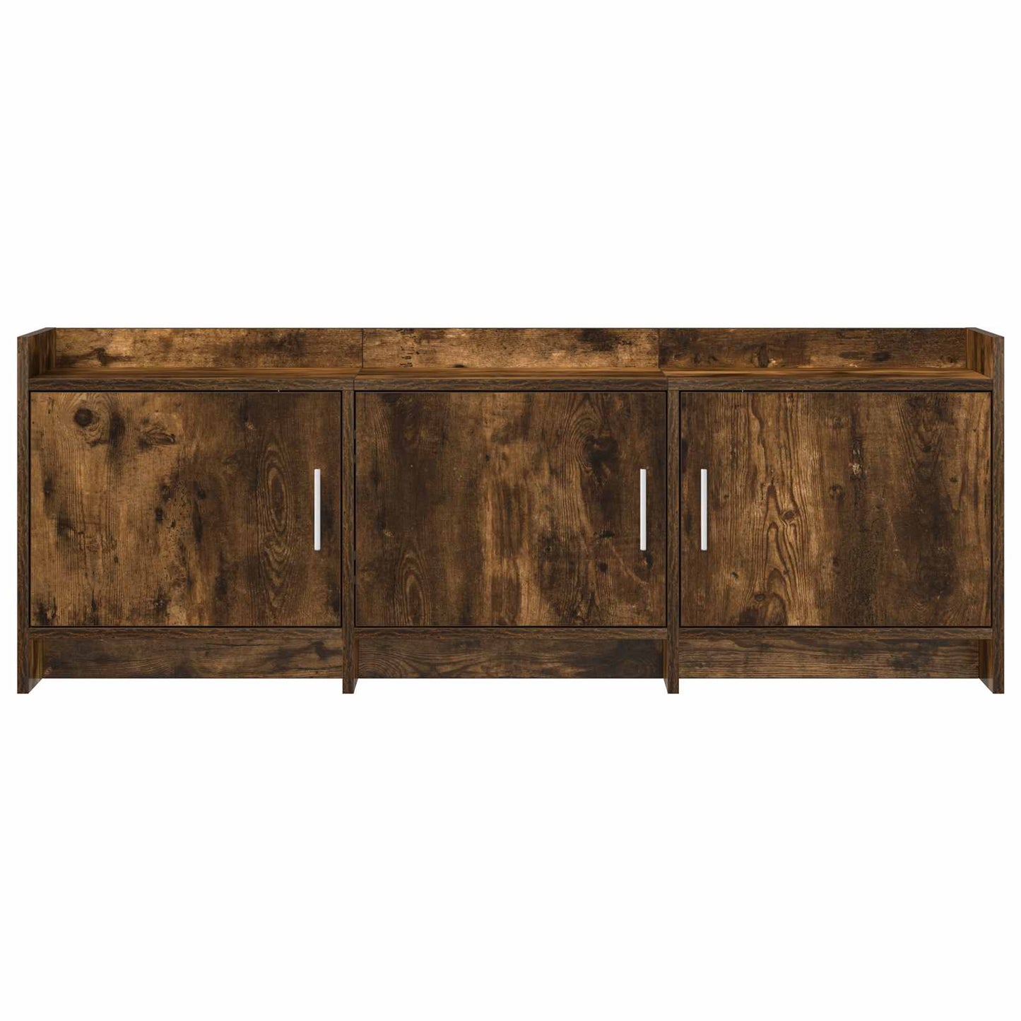 TV Cabinet 130 x 33 x 47 cm Smoked Oak Engineered Wood