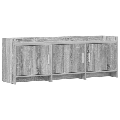 TV Cabinet 130 x 33 x 47 cm Grey Sonoma Engineered Wood