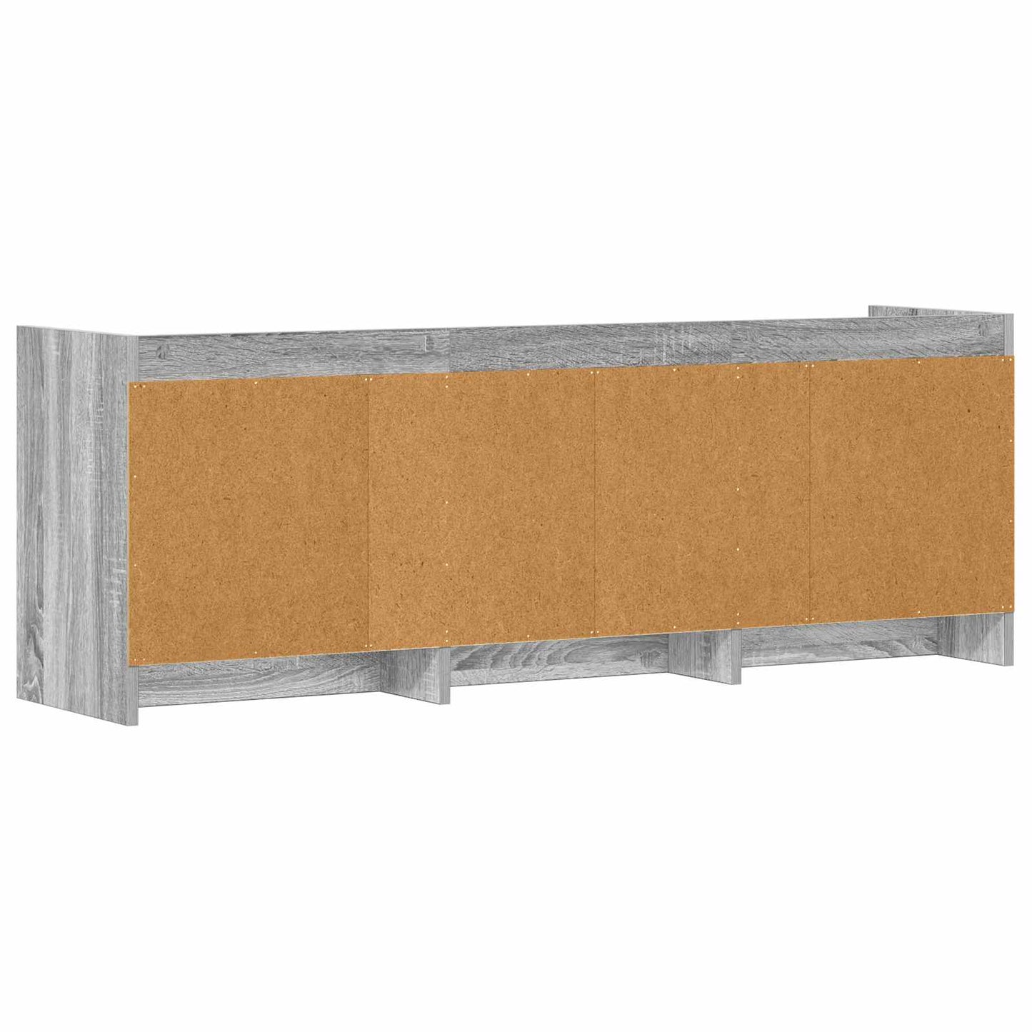 TV Cabinet 130 x 33 x 47 cm Grey Sonoma Engineered Wood