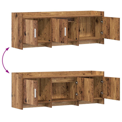 TV Cabinet 130 x 33 x 47 cm Old Wood Engineered Wood