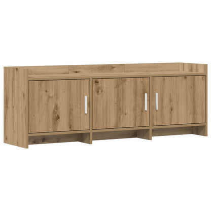TV Cabinet 130 x 33 x 47 cm Artisan Oak Engineered Wood