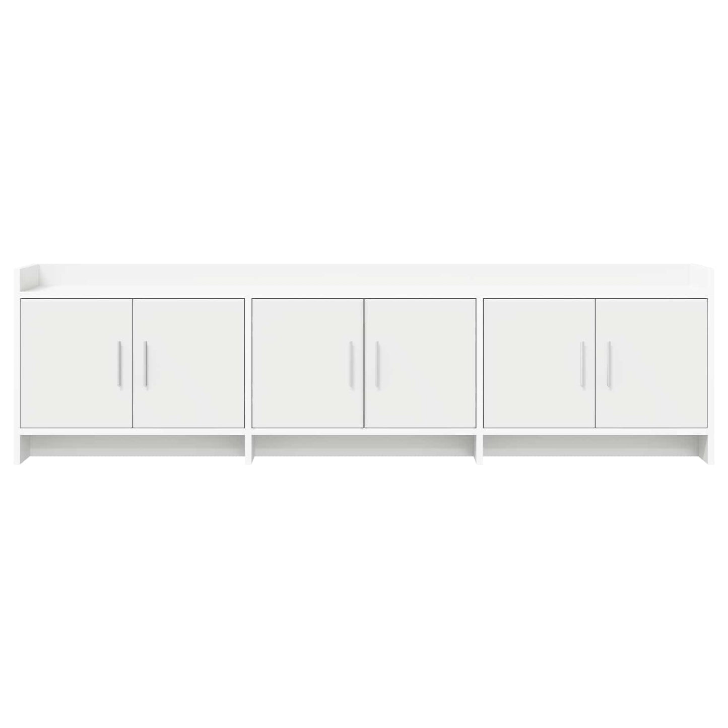 TV Cabinet 168 x 33 x 47 cm White Engineered Wood