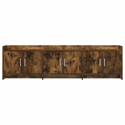 TV Cabinet 168 x 33 x 47 cm Smoked Oak Engineered Wood