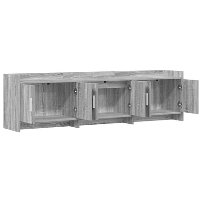 TV Cabinet 168 x 33 x 47 cm Grey Sonoma Engineered Wood