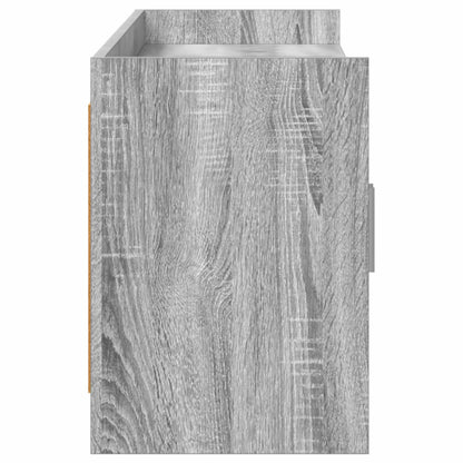 TV Cabinet 168 x 33 x 47 cm Grey Sonoma Engineered Wood