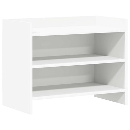 TV Cabinet 60 x 33 x 47 cm White Engineered Wood