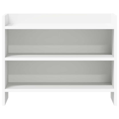 TV Cabinet 60 x 33 x 47 cm White Engineered Wood