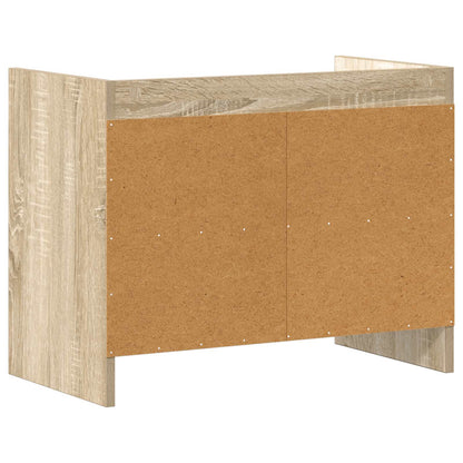 TV Cabinet 60 x 33 x 47 cm Sonoma Oak Engineered Wood
