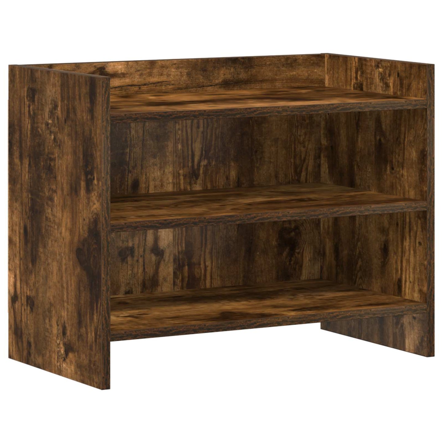 TV Cabinet 60 x 33 x 47 cm Smoked Oak Engineered Wood