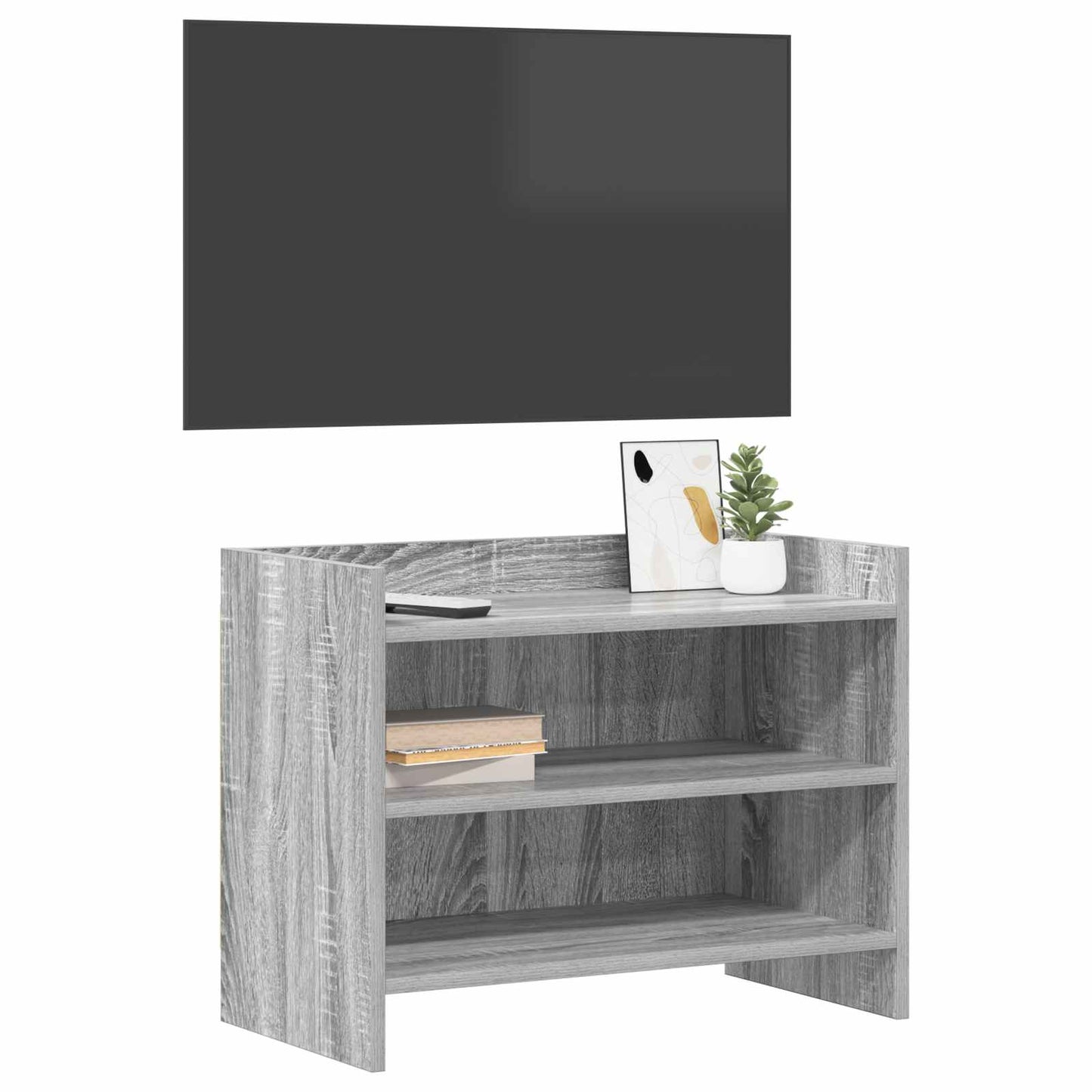 TV Cabinet 60 x 33 x 47 cm Grey Sonoma Engineered Wood