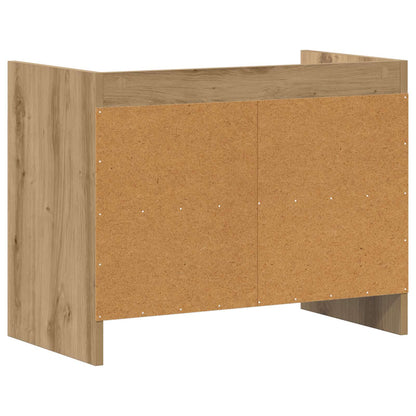 TV Cabinet 60 x 33 x 47 cm Artisan Oak Engineered Wood