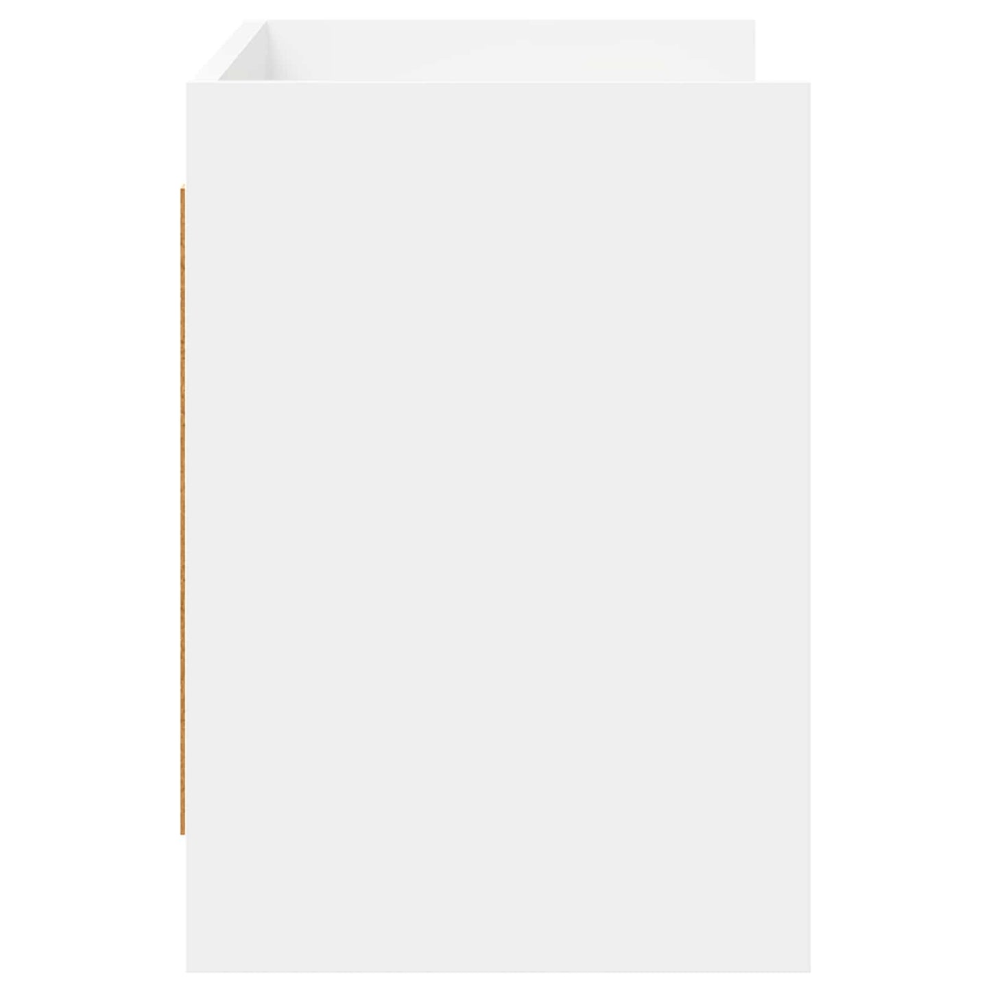 TV Cabinet 100 x 33 x 47 cm White Engineered Wood