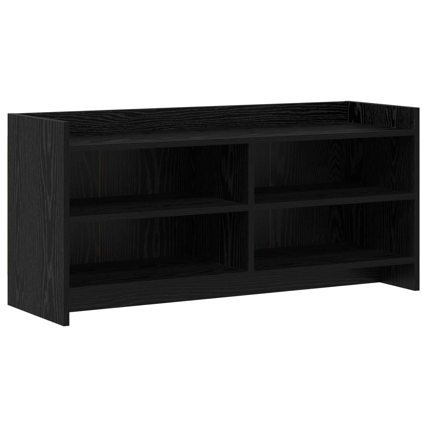 TV Cabinet 100 x 33 x 47 cm Black Oak Engineered Wood