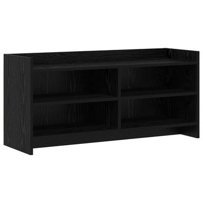 TV Cabinet 100 x 33 x 47 cm Black Oak Engineered Wood