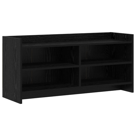TV Cabinet 100 x 33 x 47 cm Black Oak Engineered Wood