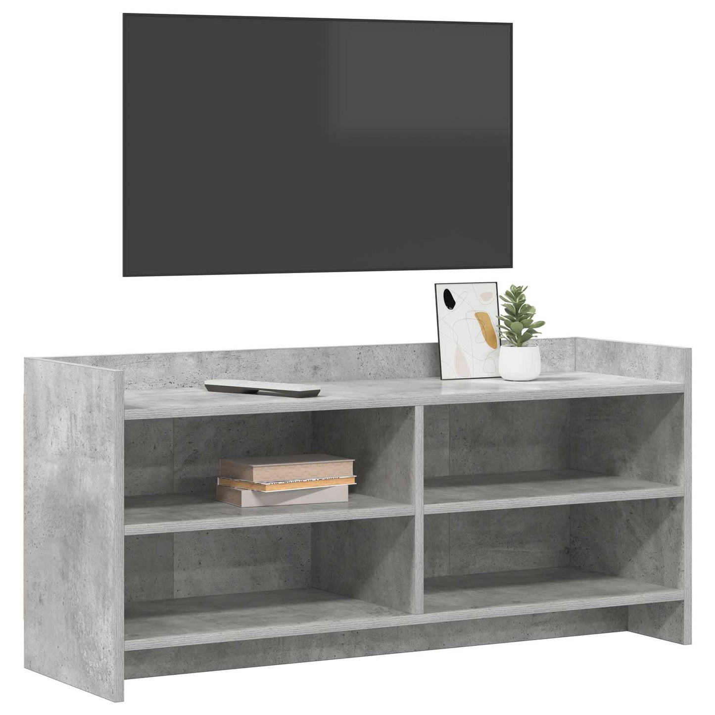 TV Cabinet 100 x 33 x 47 cm Concrete Grey Engineered Wood