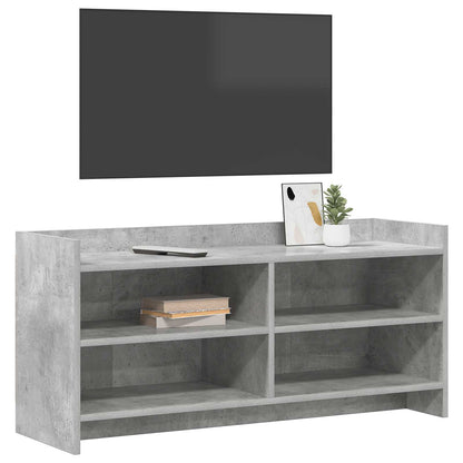 TV Cabinet 100 x 33 x 47 cm Concrete Grey Engineered Wood