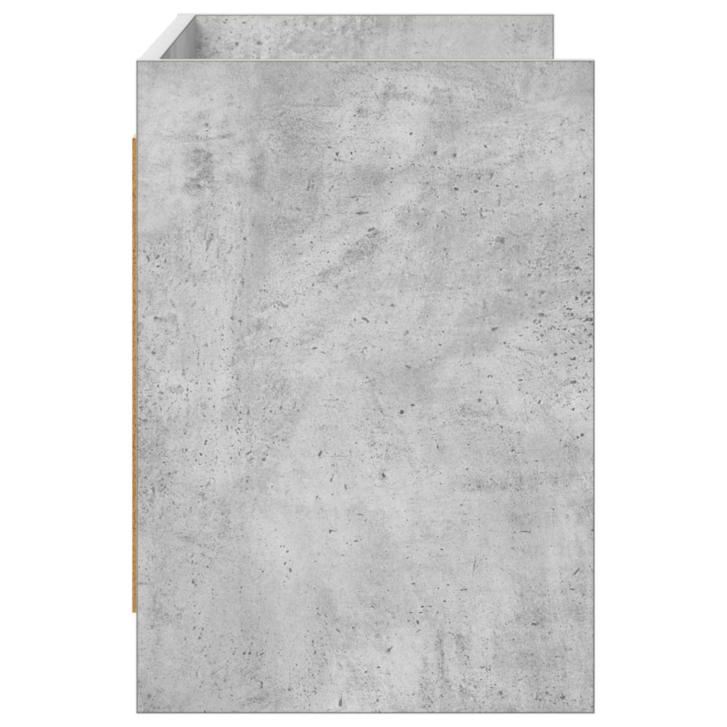 TV Cabinet 100 x 33 x 47 cm Concrete Grey Engineered Wood