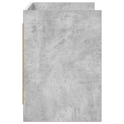 TV Cabinet 100 x 33 x 47 cm Concrete Grey Engineered Wood