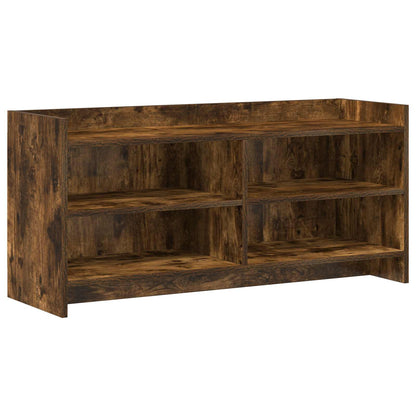 TV Cabinet 100 x 33 x 47 cm Smoked Oak Engineered Wood