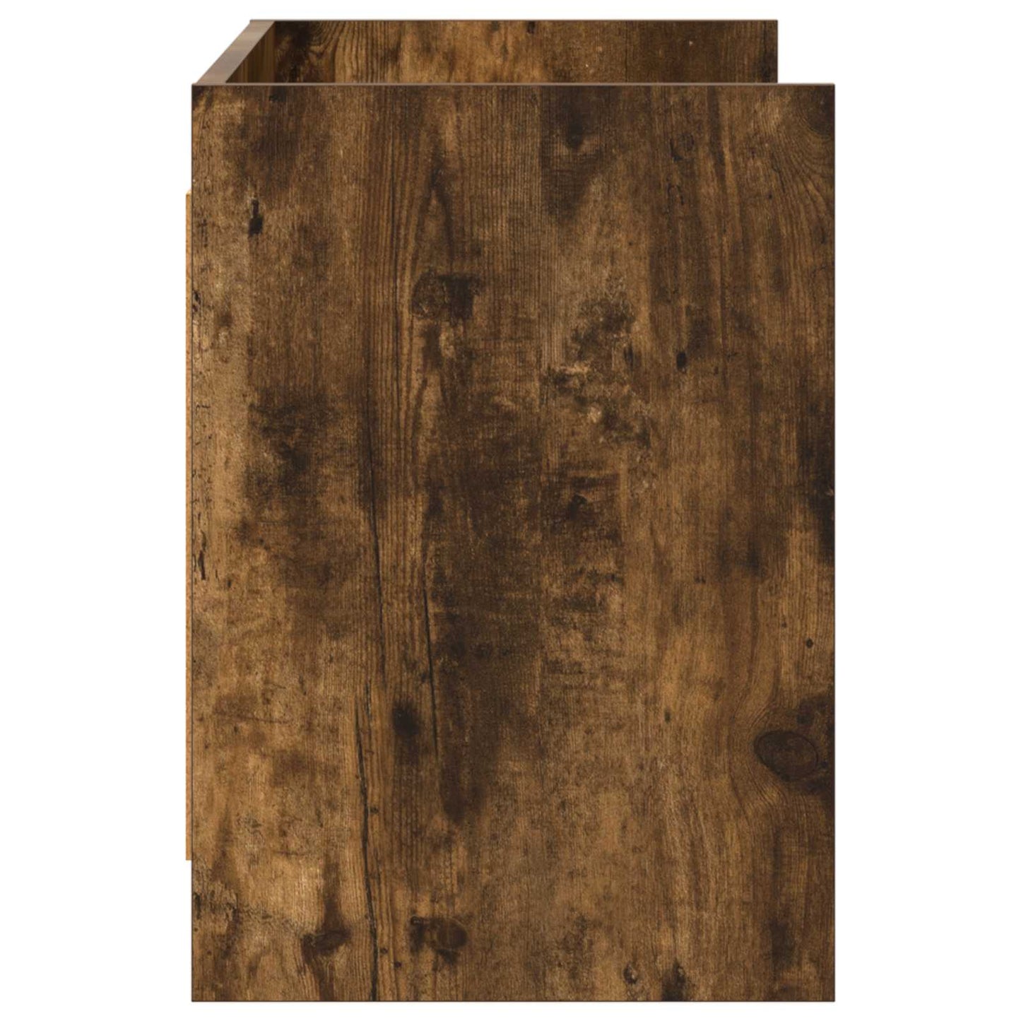 TV Cabinet 100 x 33 x 47 cm Smoked Oak Engineered Wood