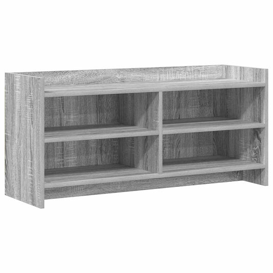 TV Cabinet 100 x 33 x 47 cm Grey Sonoma Engineered Wood