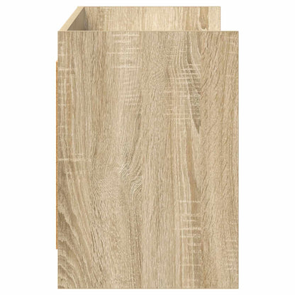 TV Cabinet 135 x 33 x 47 cm Sonoma Oak Engineered Wood