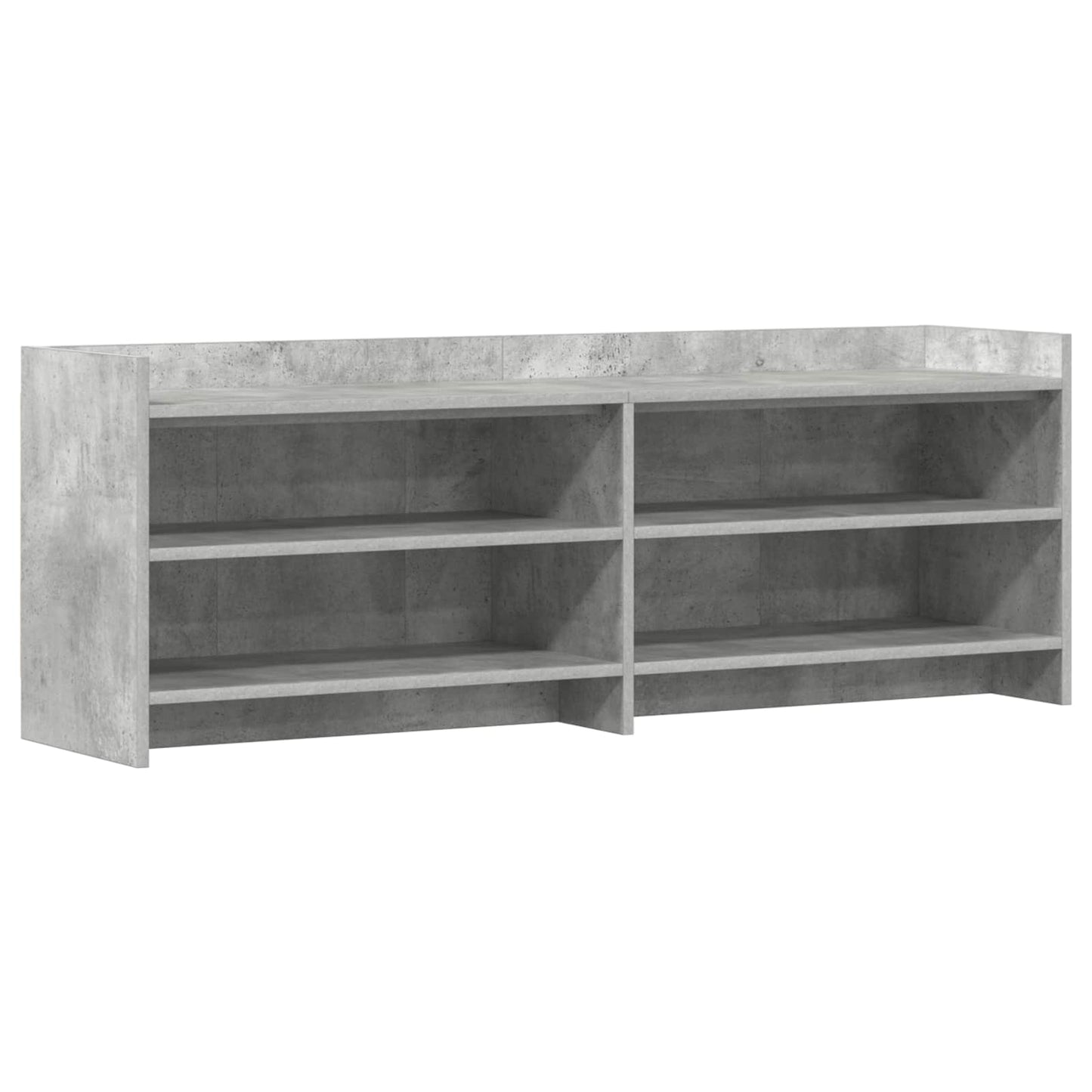 TV Cabinet 135 x 33 x 47 cm Concrete Grey Engineered Wood