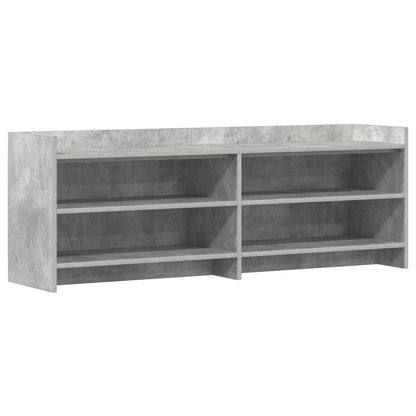 TV Cabinet 135 x 33 x 47 cm Concrete Grey Engineered Wood