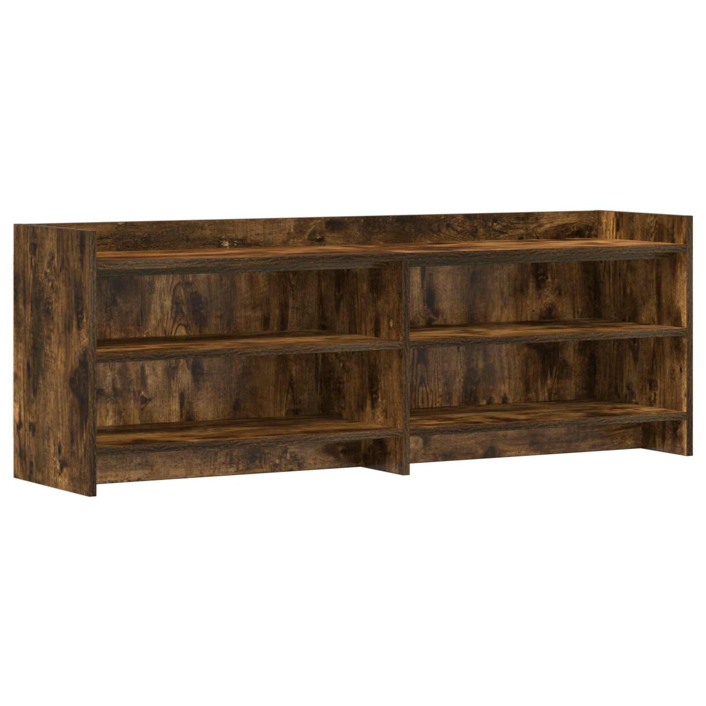 TV Cabinet 135 x 33 x 47 cm Smoked Oak Engineered Wood