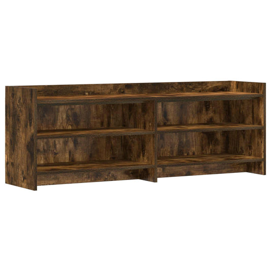 TV Cabinet 135 x 33 x 47 cm Smoked Oak Engineered Wood