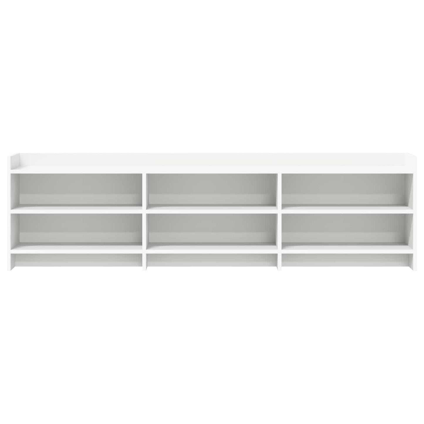 TV Cabinet 168 x 33 x 47 cm White Engineered Wood