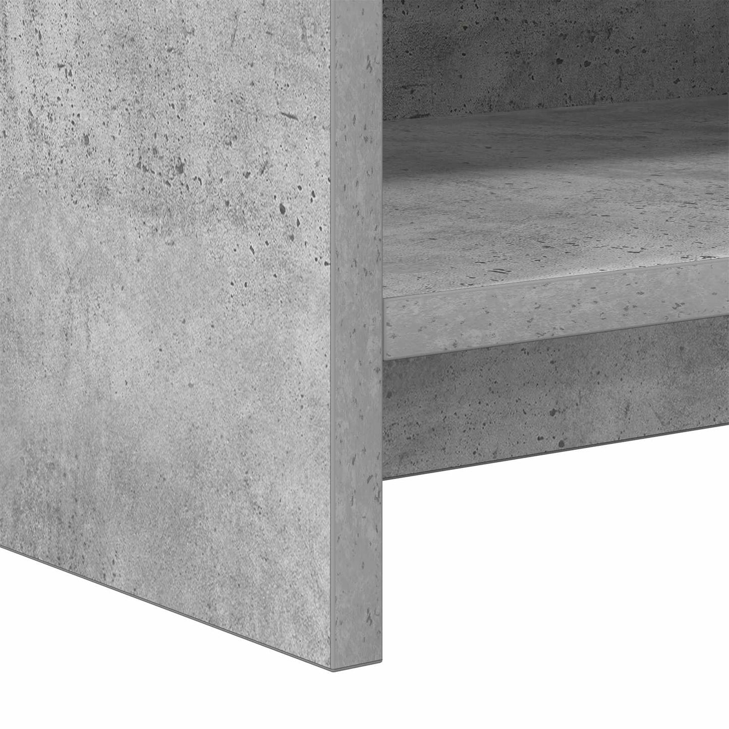 TV Cabinet 168 x 33 x 47 cm Concrete Grey Engineered Wood