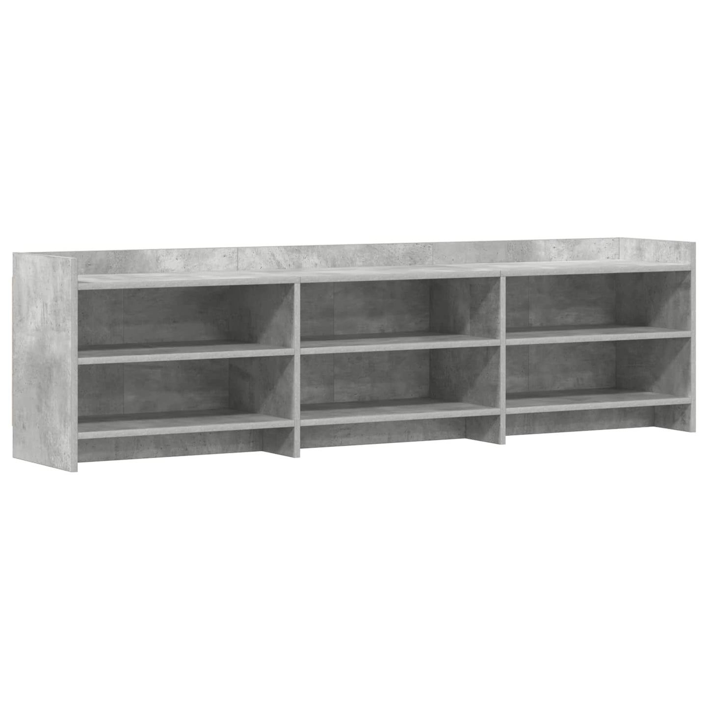 TV Cabinet 168 x 33 x 47 cm Concrete Grey Engineered Wood