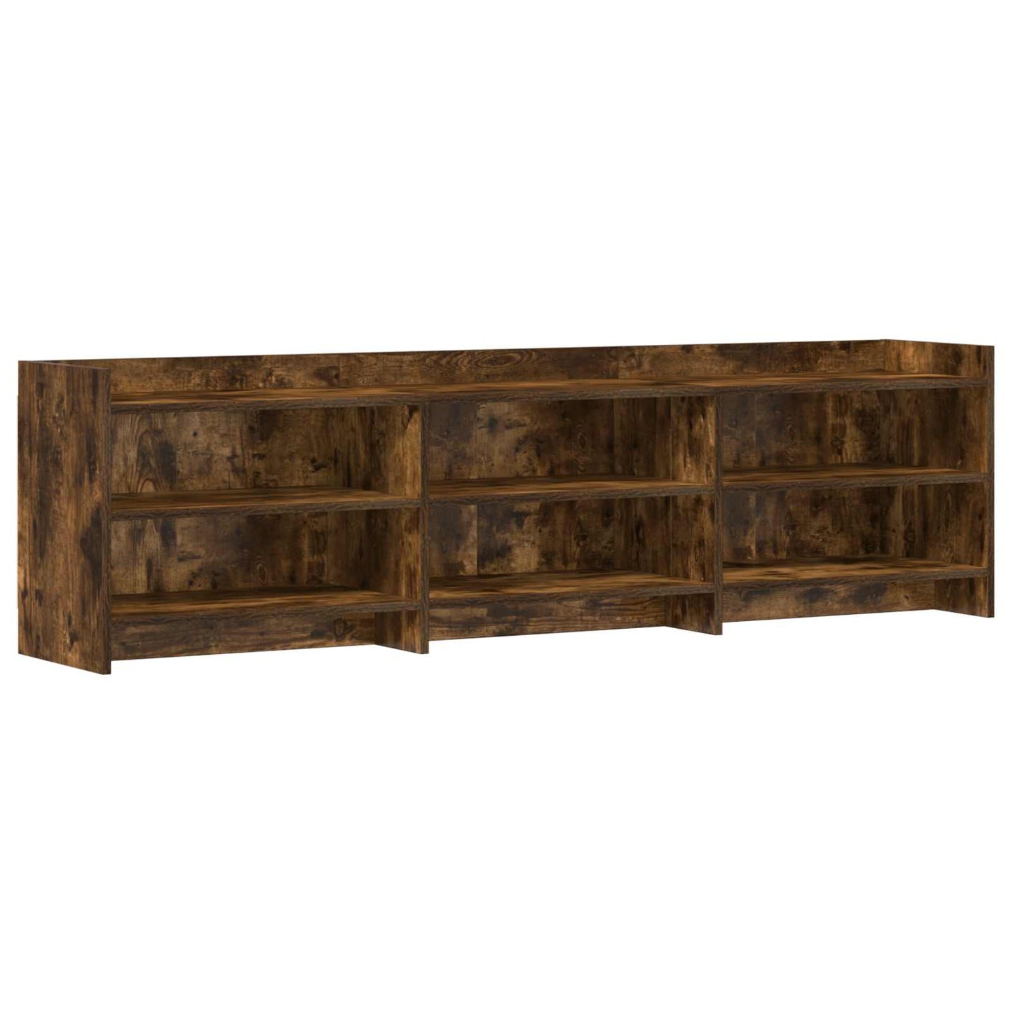 TV Cabinet 168 x 33 x 47 cm Smoked Oak Engineered Wood