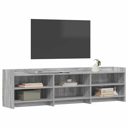 TV Cabinet 168 x 33 x 47 cm Grey Sonoma Engineered Wood
